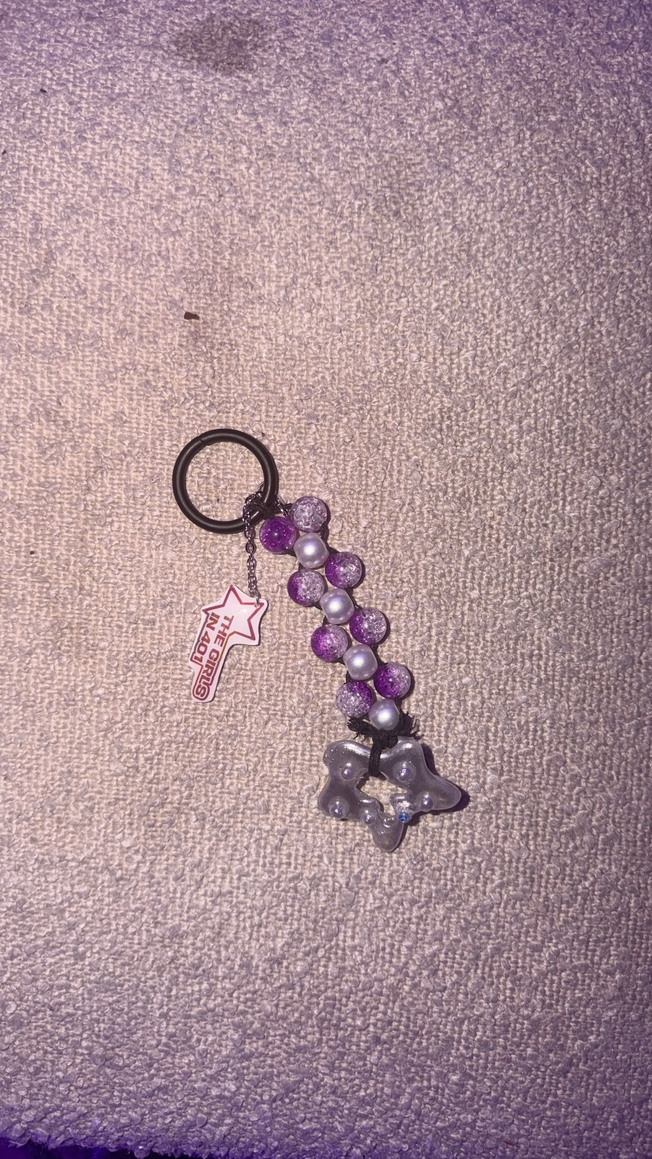 Starchain Keychain Purple view 3